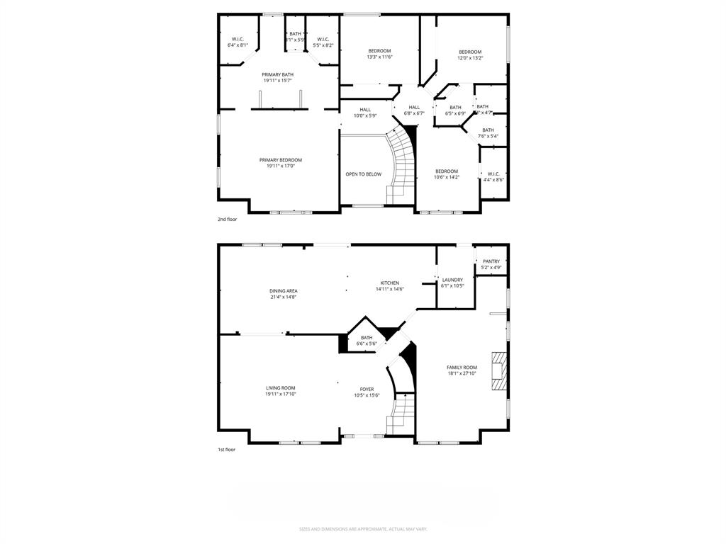 3613 Bermuda Drive Rowlett, TX 75088 - Photo 35 of 35 a picture of floor plan