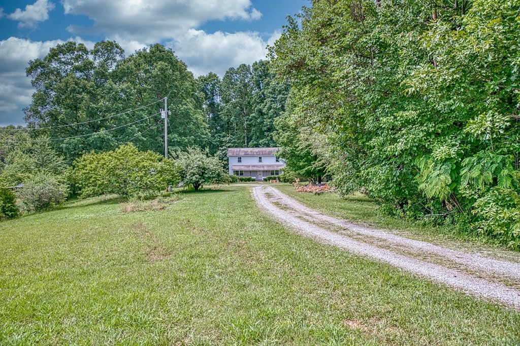541 Bennett Road Sparta, TN 38583 - Photo 3 of 27 a view of a street with a bench and trees around