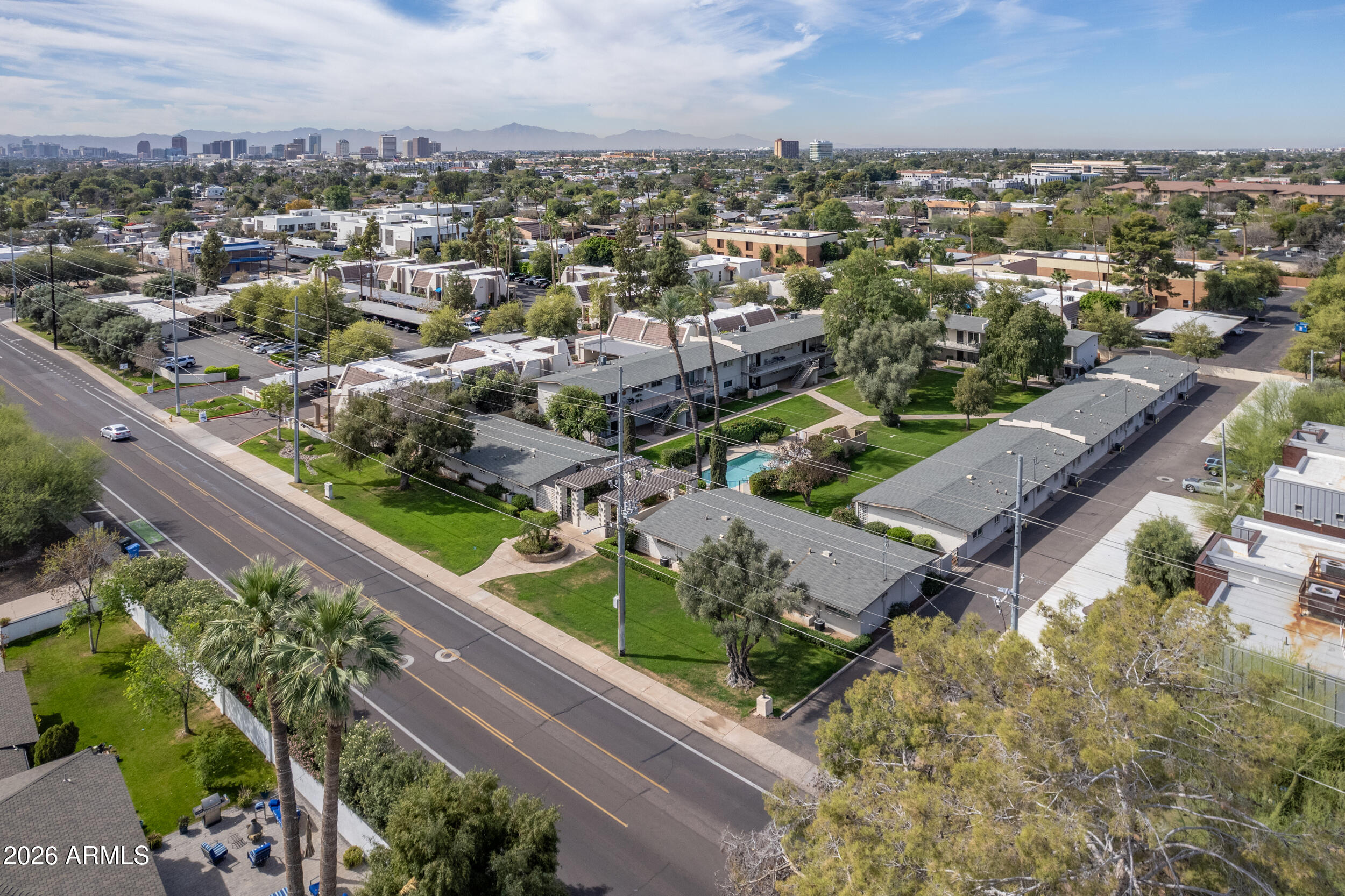 5550 North 12th Street, Unit 8 Phoenix, AZ 85014 - Photo 22 of 25 an aerial view of a city