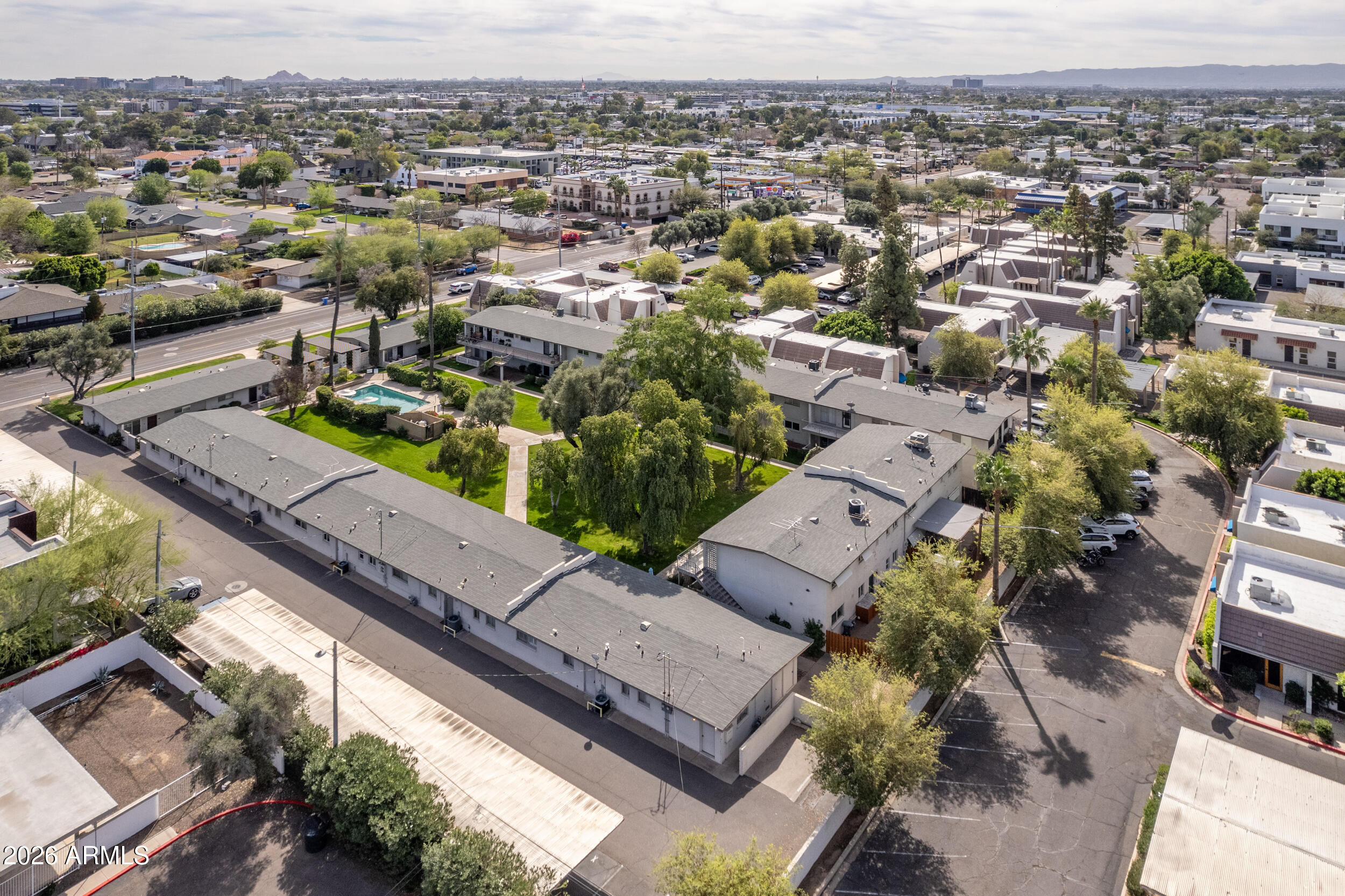5550 North 12th Street, Unit 8 Phoenix, AZ 85014 - Photo 24 of 25 an aerial view of multiple house
