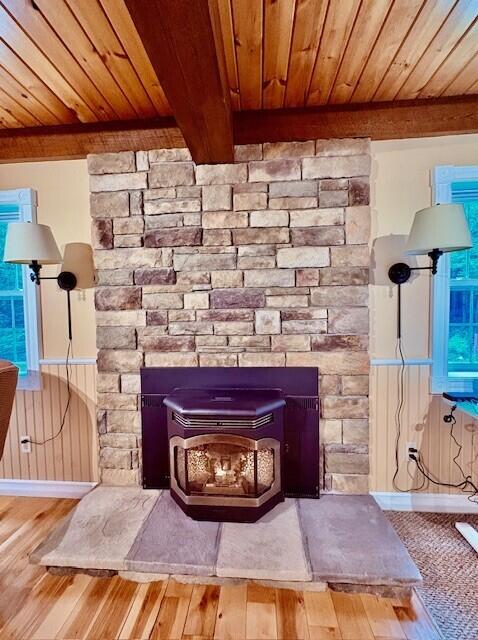47 Belaire Drive Springvale, ME 04083 - Photo 21 of 38 Pellet stove