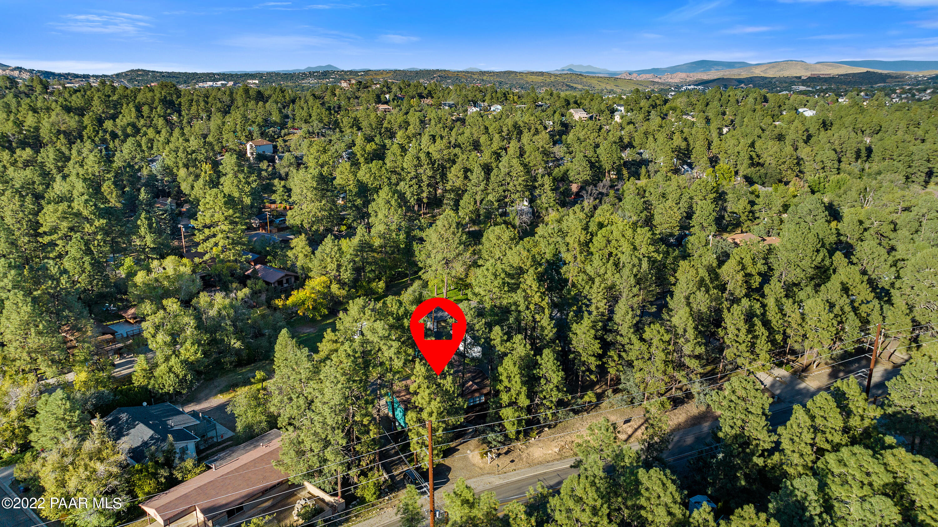 830 Copper Basin Road Prescott, AZ 86303 - Photo 29 of 34 034_Aerial