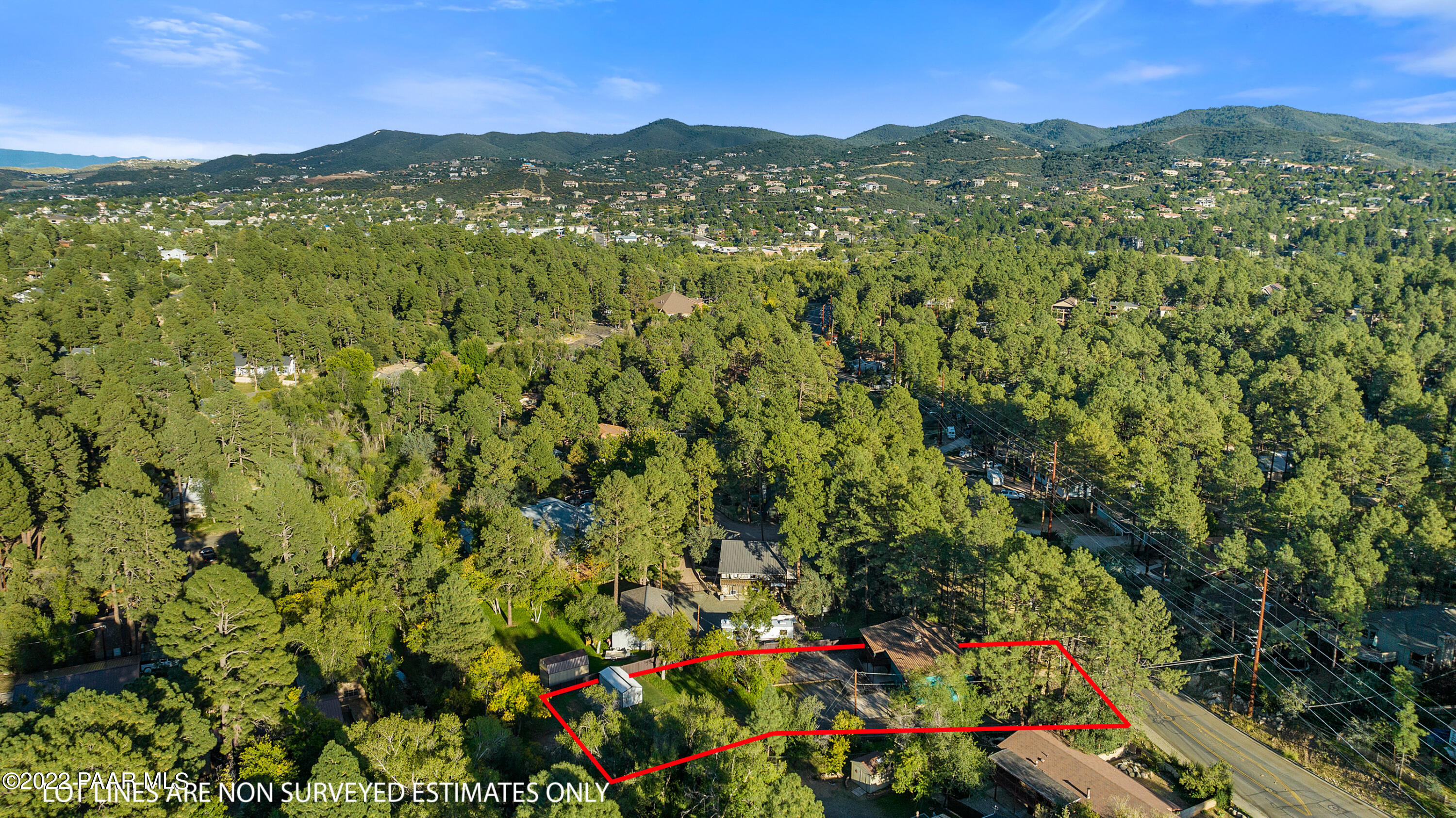 830 Copper Basin Road Prescott, AZ 86303 - Photo 31 of 34 037_Aerial