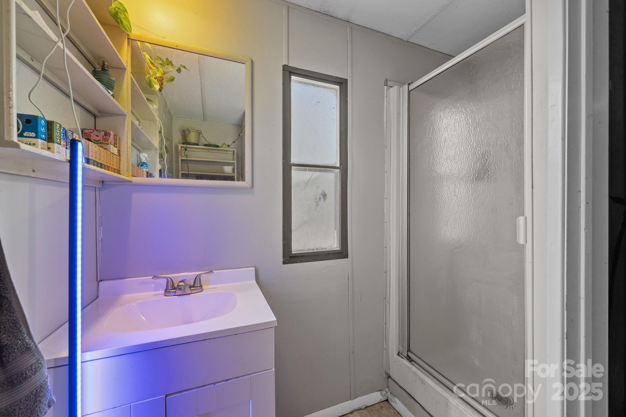 3178 Foxford Road Concord, NC 28025 - Photo 27 of 48 a bathroom with a sink and mirror