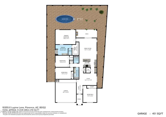 $2,000 | 10355 East Lupine Lane, Florence, AZ 85132