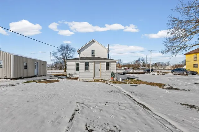 a view of a street with cars