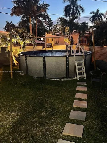 a view of outdoor space and yard