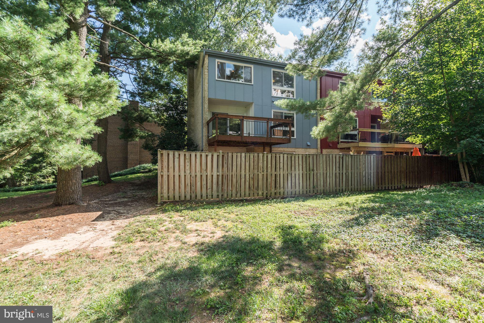 11049 Saffold Way Reston, VA 20190 - Photo 30 of 30 A Look at the Back of this Huge Townhome!