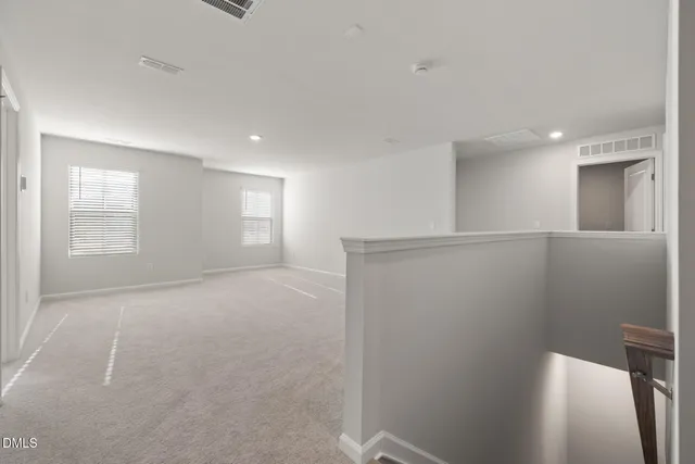 a view of empty room