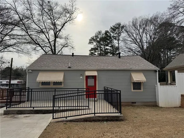 front view of a house