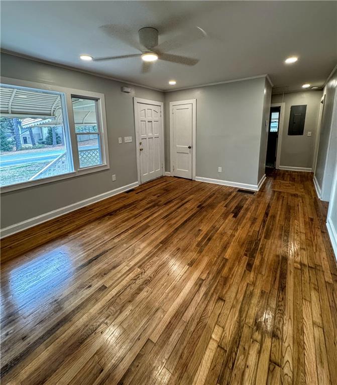 649 Valley Brook Road Scottdale, GA 30079 - Photo 5 of 18 a view of a livingroom with furniture and wooden floor