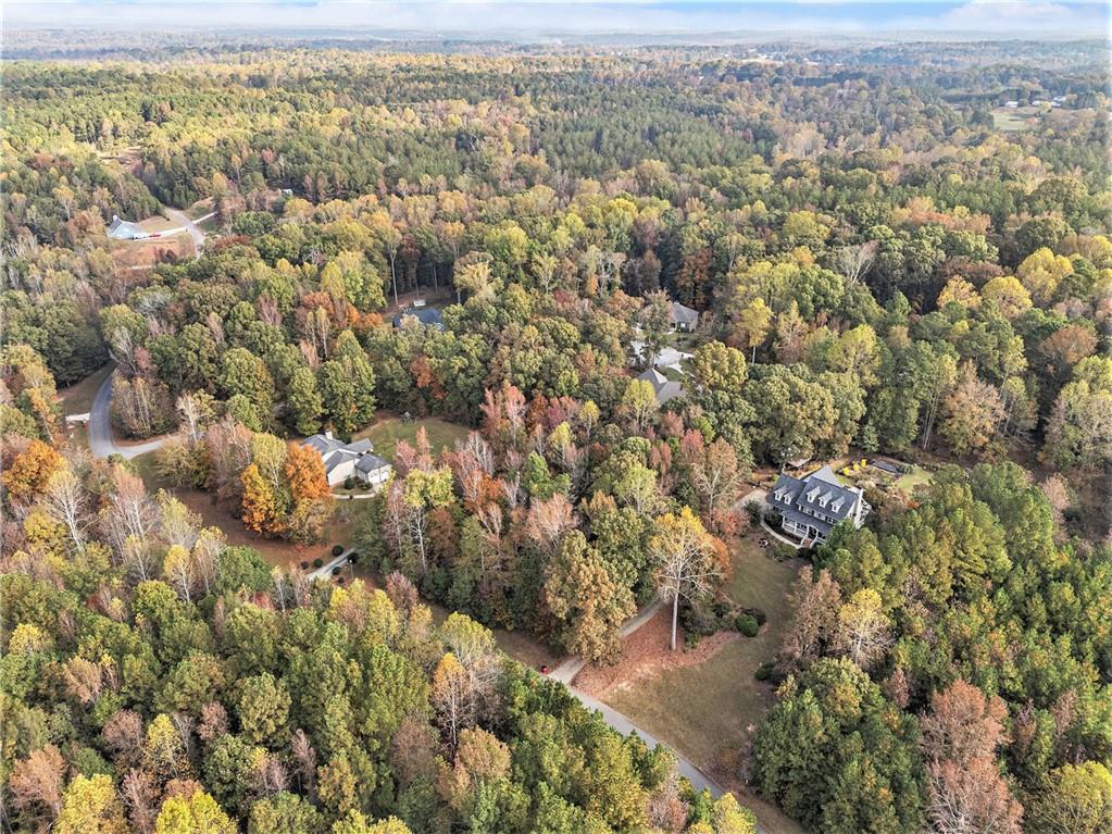 599 Primrose Lane Pendergrass, GA 30567 - Photo 4 of 12 an aerial view of residential house and parking space