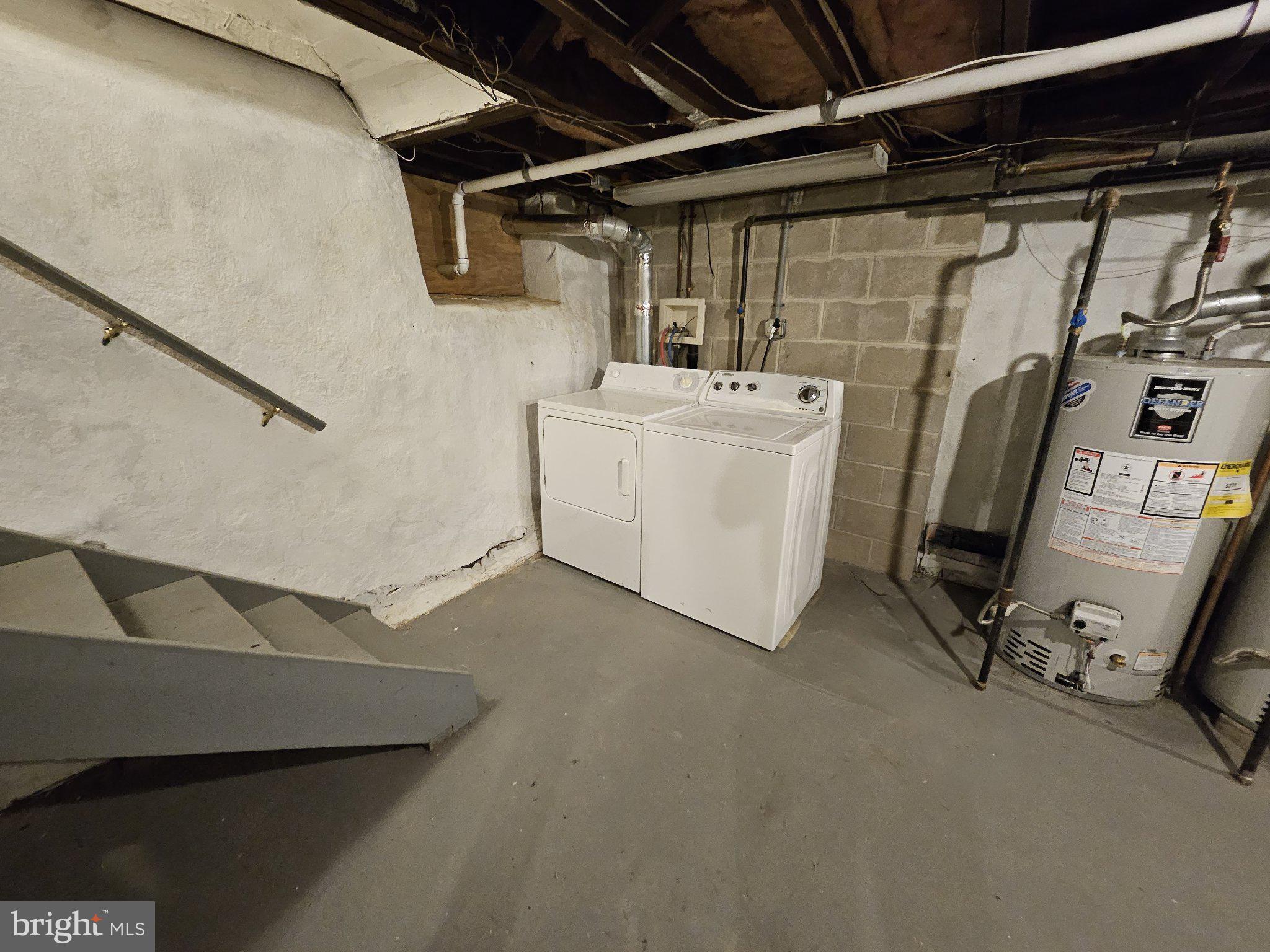 6 Arthur Road, Unit FRONT Rosemont, PA 19010 - Photo 21 of 24 Functional basement laundry area.