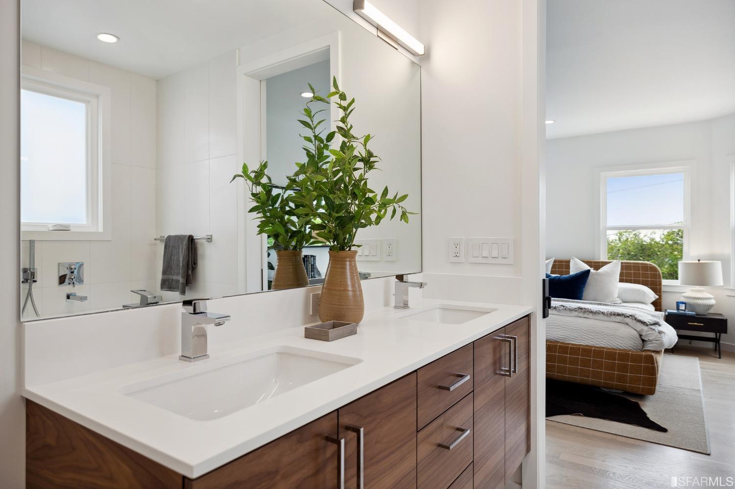 65 Westgate Drive San Francisco, CA 94127 - Photo 20 of 51 a bathroom with a sink and a mirror