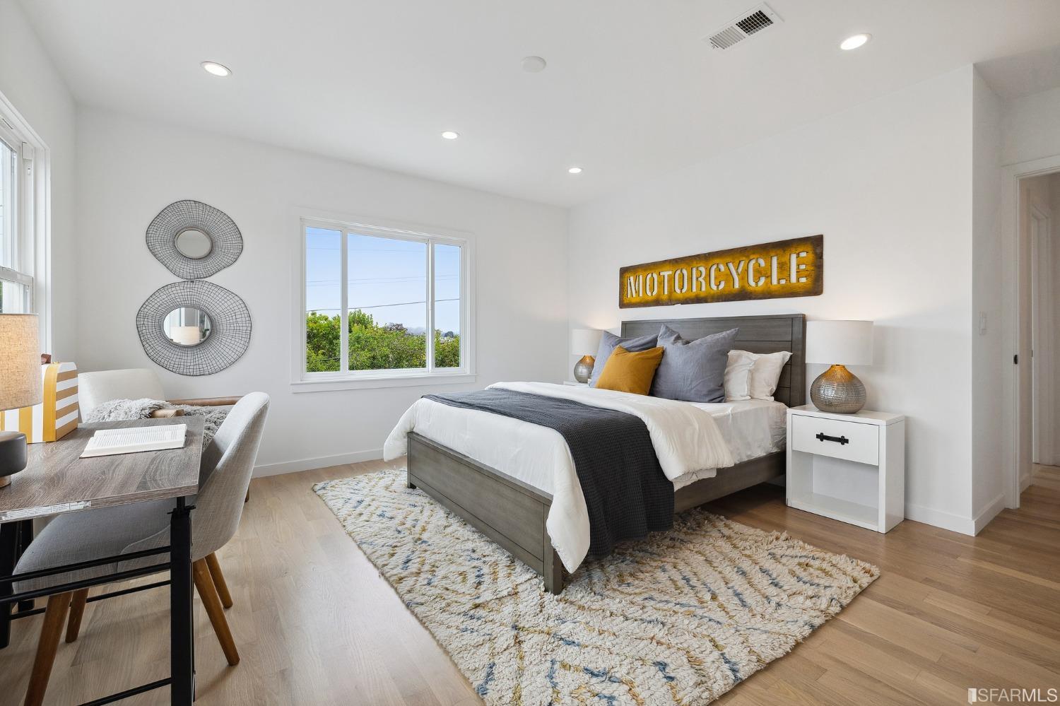 65 Westgate Drive San Francisco, CA 94127 - Photo 23 of 51 a bedroom with a bed and a table