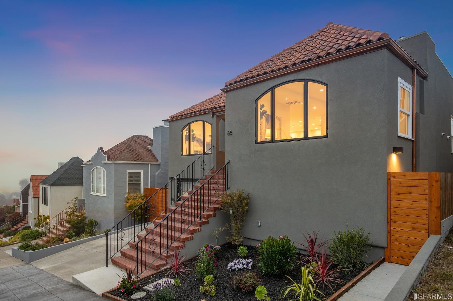 65 Westgate Drive San Francisco, CA 94127 - Photo 46 of 51 a front view of a house with garden