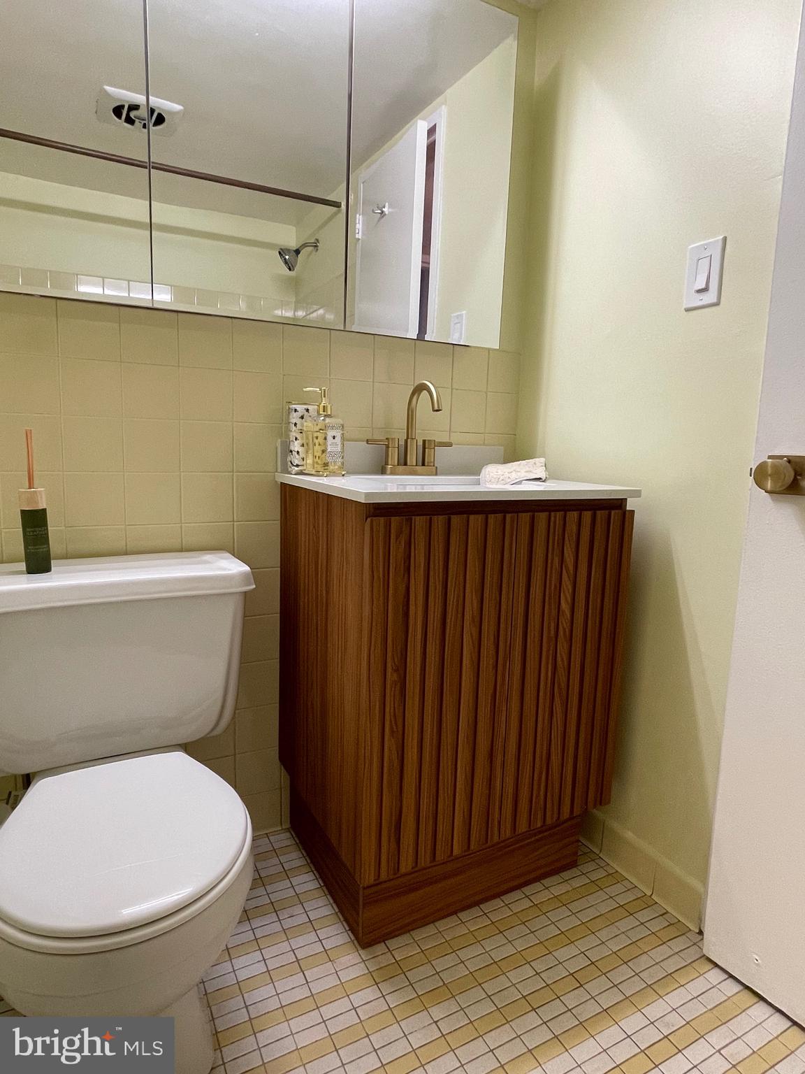 620 3rd Street Southwest Washington, DC 20024 - Photo 18 of 44 a bathroom with a toilet and a sink