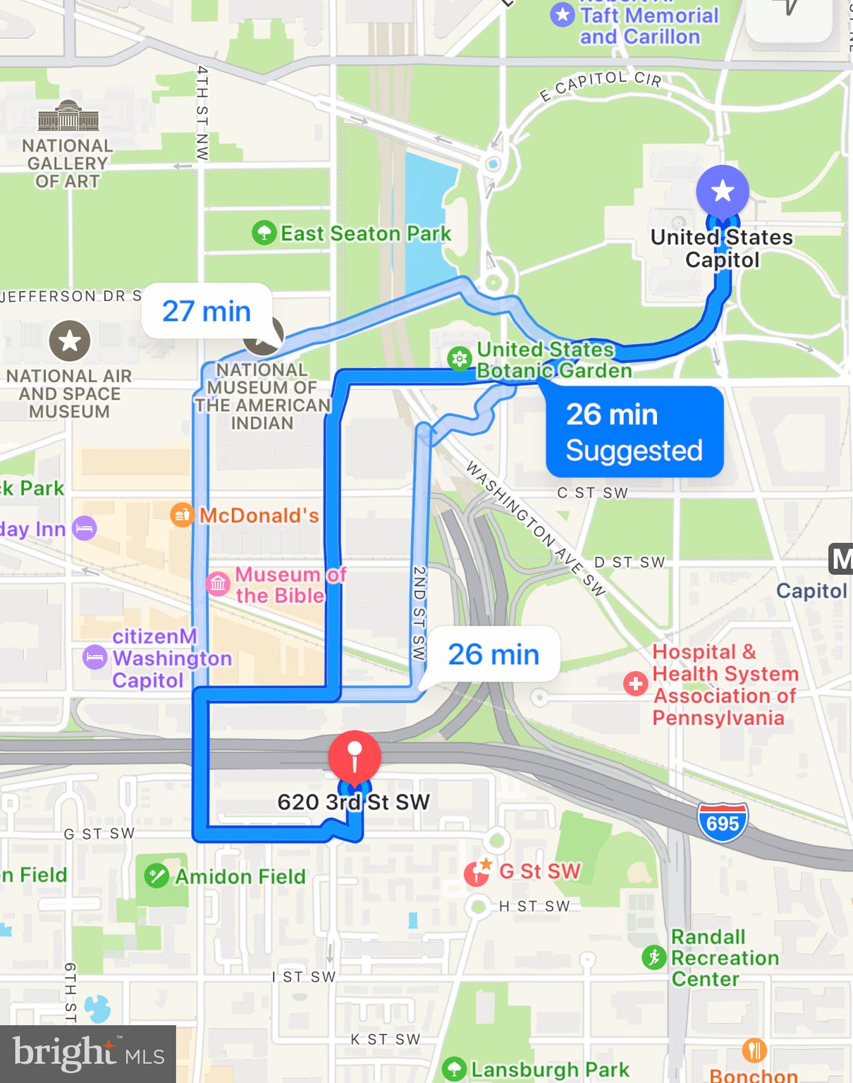 620 3rd Street Southwest Washington, DC 20024 - Photo 44 of 44 a picture of a book shop and a table