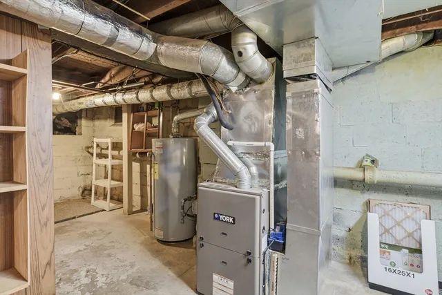 a view of storage and utility room