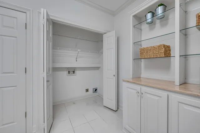 a view of a balcony with furniture