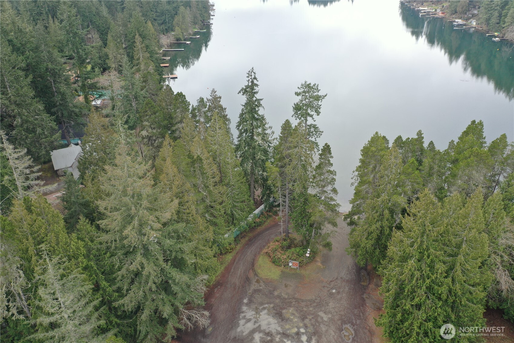 721 East Phillips Lake Loop Road Shelton, WA 98584 - Photo 20 of 30 a view of a yard and mountain view