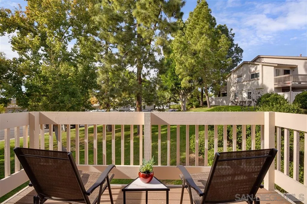 210 Countryhaven Road Encinitas, CA 92024 - Photo 14 of 25 a view of balcony with wooden floor and seating space