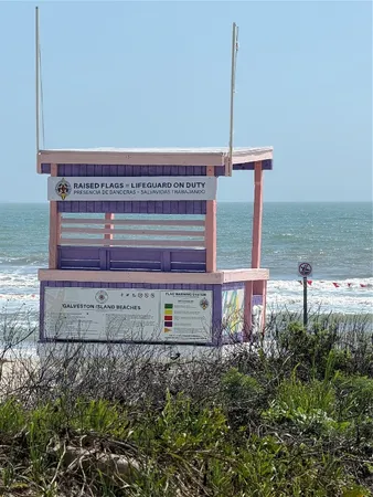 a view of a door with a street