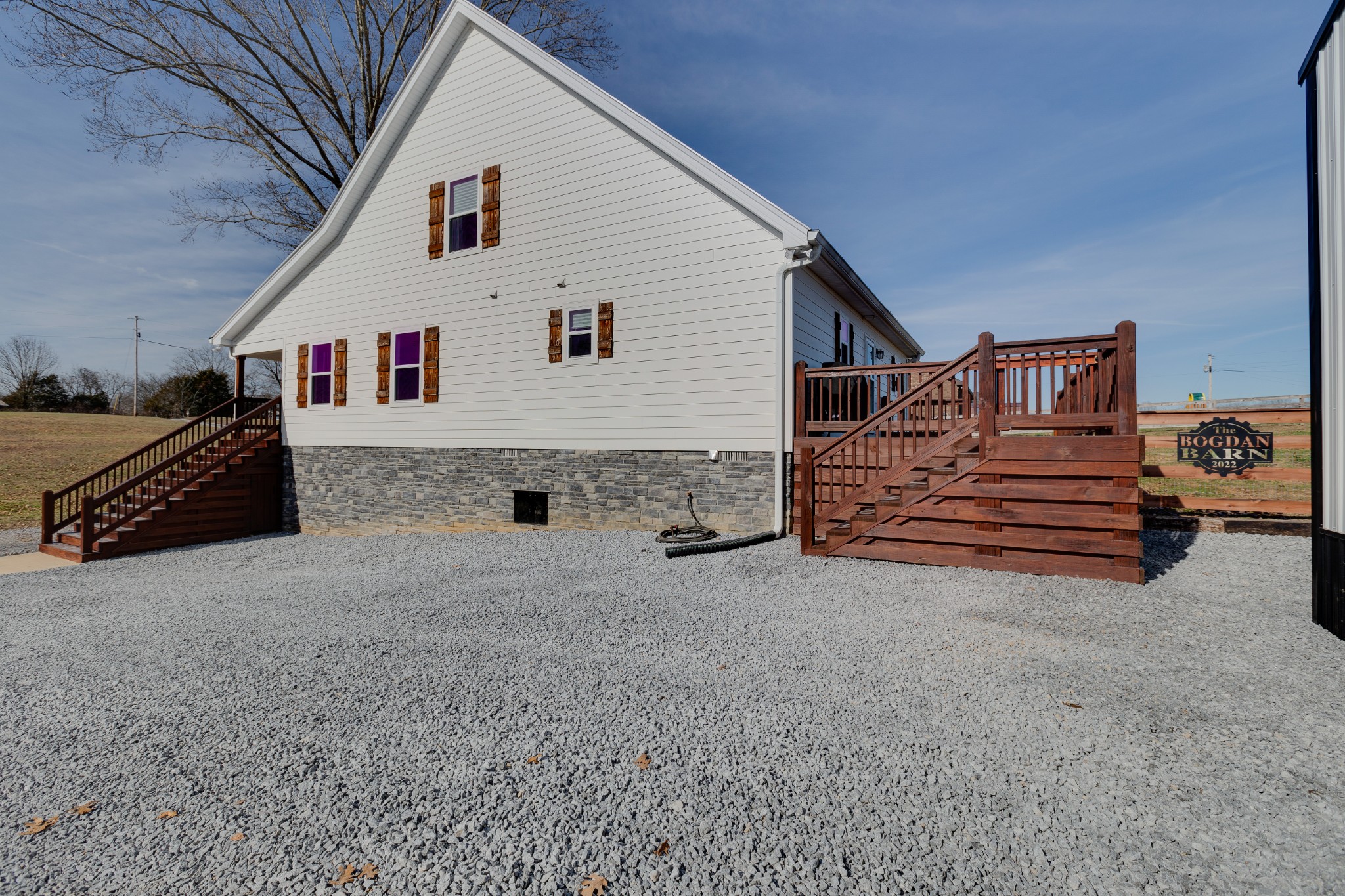500 Armstrong Road Castalian Springs, TN 37031 - Photo 23 of 35 a view of backyard with deck