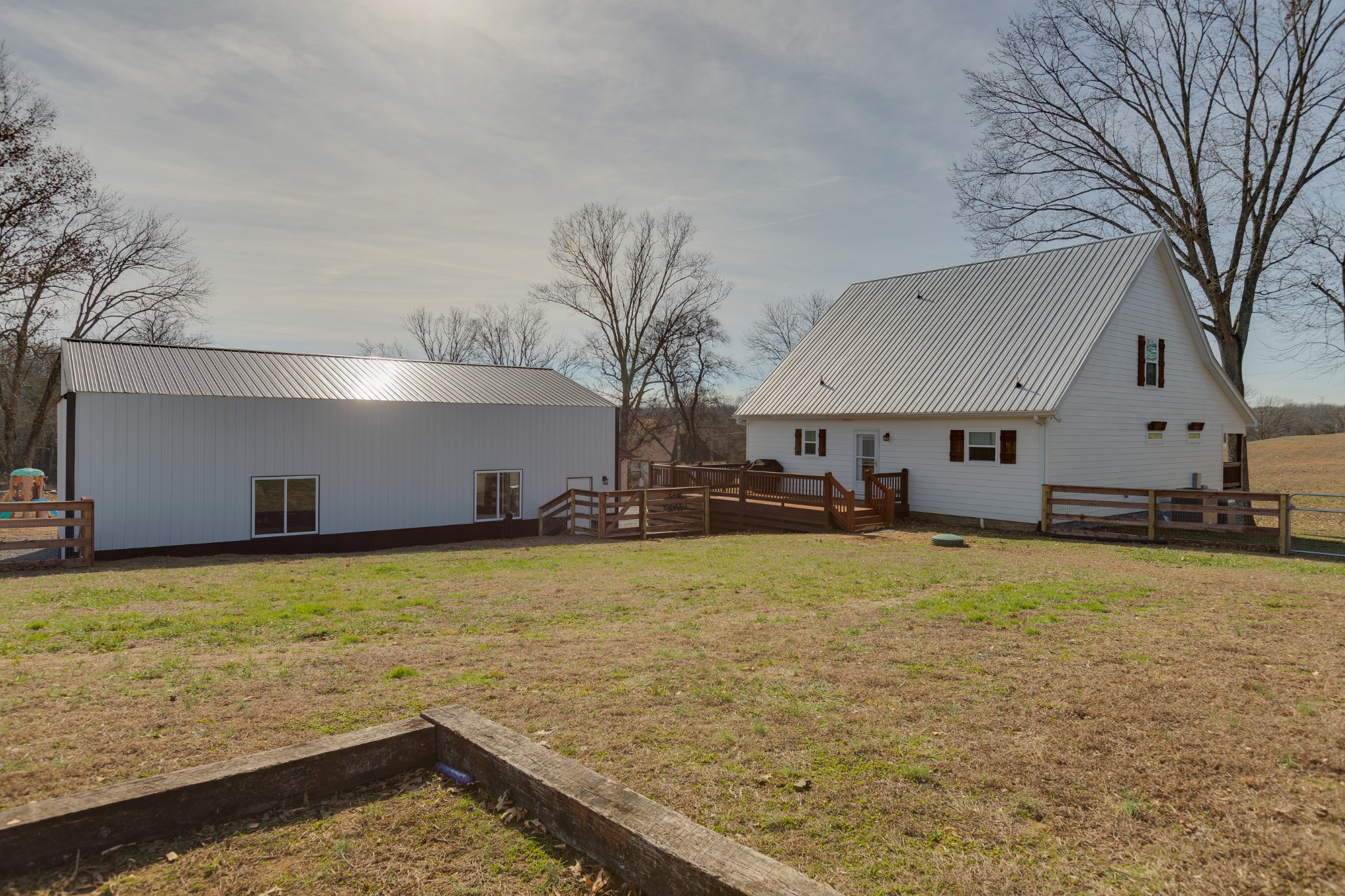 500 Armstrong Road Castalian Springs, TN 37031 - Photo 24 of 35 a view of a house with pool and a yard