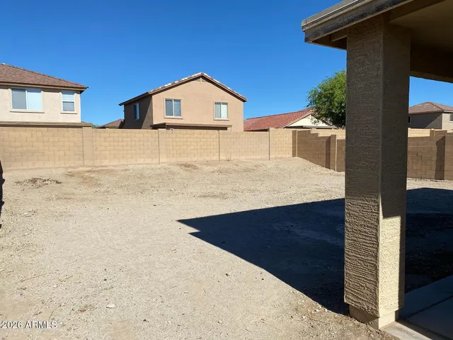 a view of a door of the house