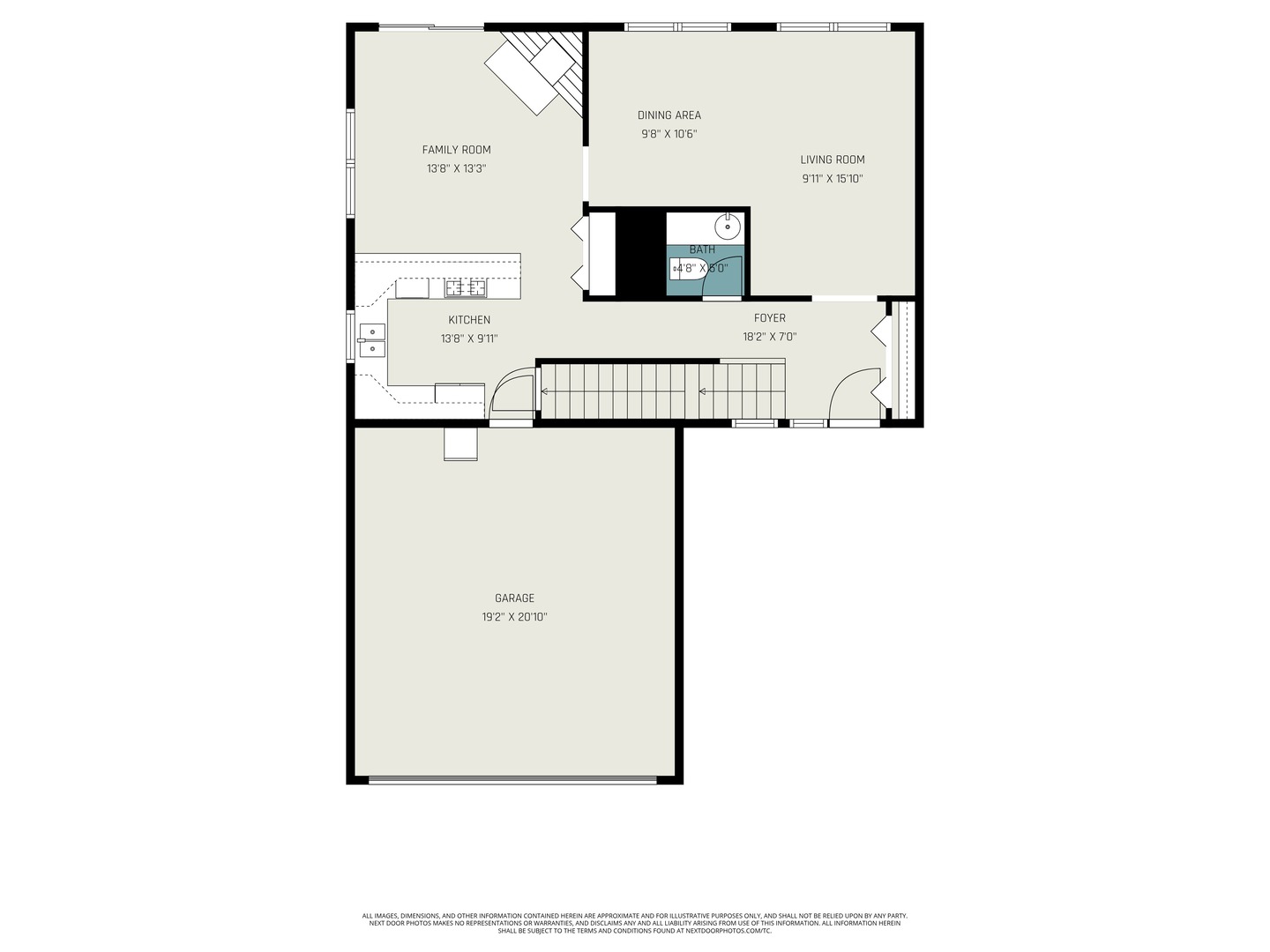 1201 Oak Ridge Drive Streamwood, IL 60107 - Photo 34 of 36 a picture of floor plan