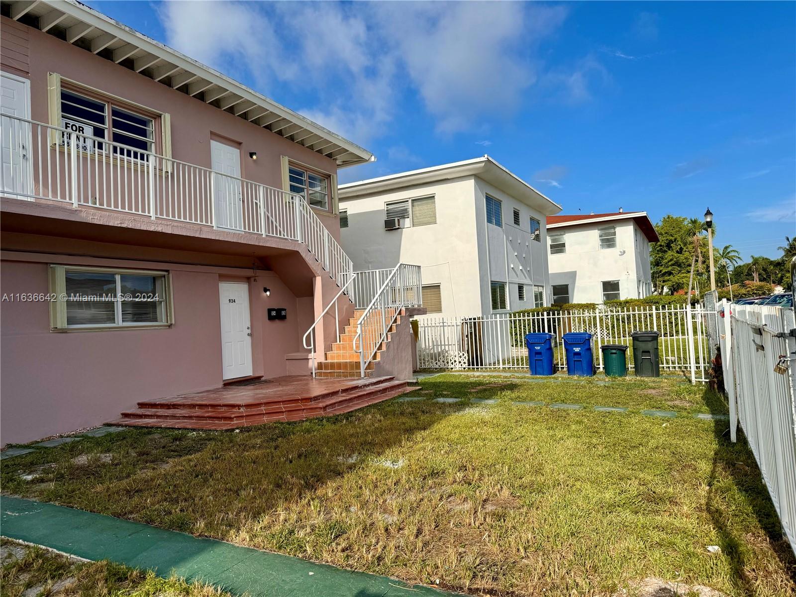 934 79th Terrace, Unit 2 Miami Beach, FL 33141 - Photo 38 of 42 a view of a house with a backyard