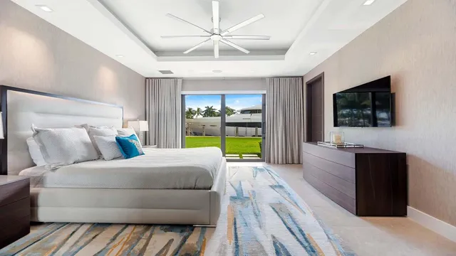 a view of a yard and front view of a house