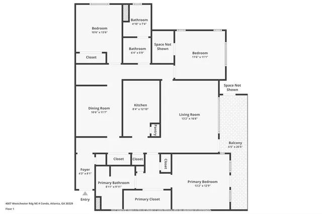 $410,000 | 4007 Westchester Ridge Northeast, Atlanta, GA 30329