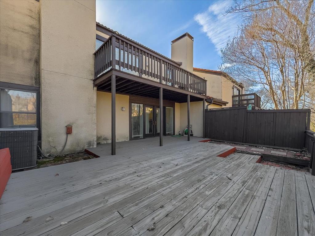 8411 Oak Streme Dallas, TX 75243 - Photo 27 of 28 a view of a house with a deck