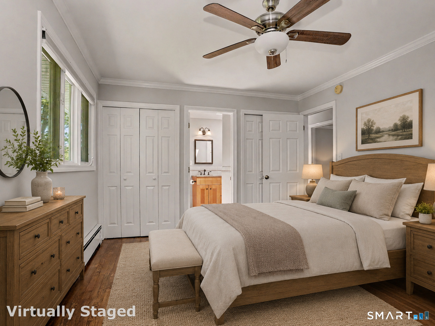 44 Sniffen Road Westport, CT 06880 - Photo 27 of 39 virtually Staged primary bedroom