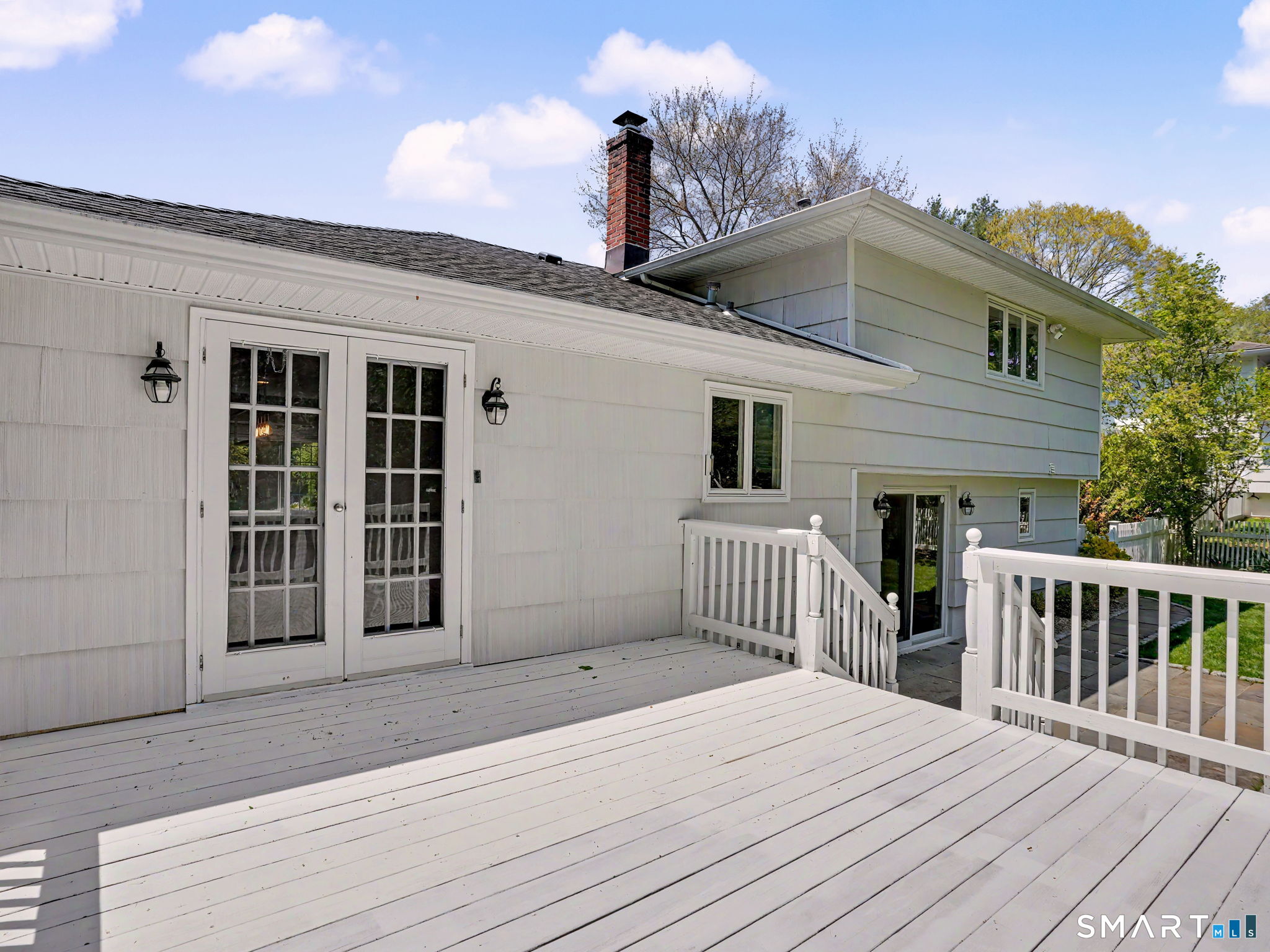 44 Sniffen Road Westport, CT 06880 - Photo 38 of 39 The deck is perfect for barbecues and relaxing