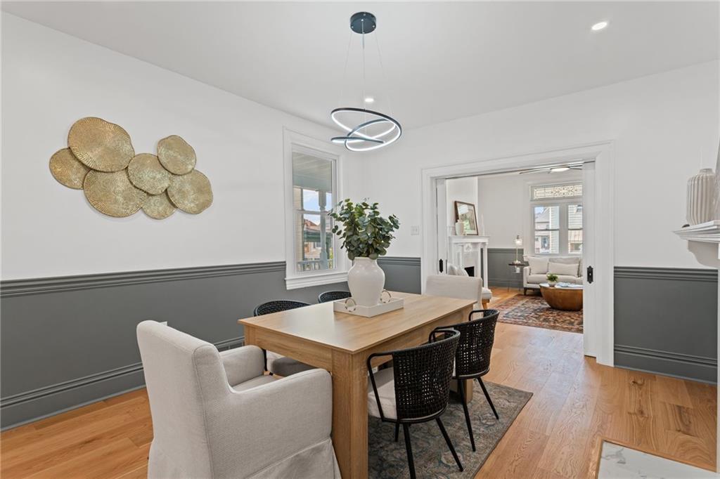 40 Walnut Street Crafton, PA 15205 - Photo 13 of 50 a view of a dining room with furniture