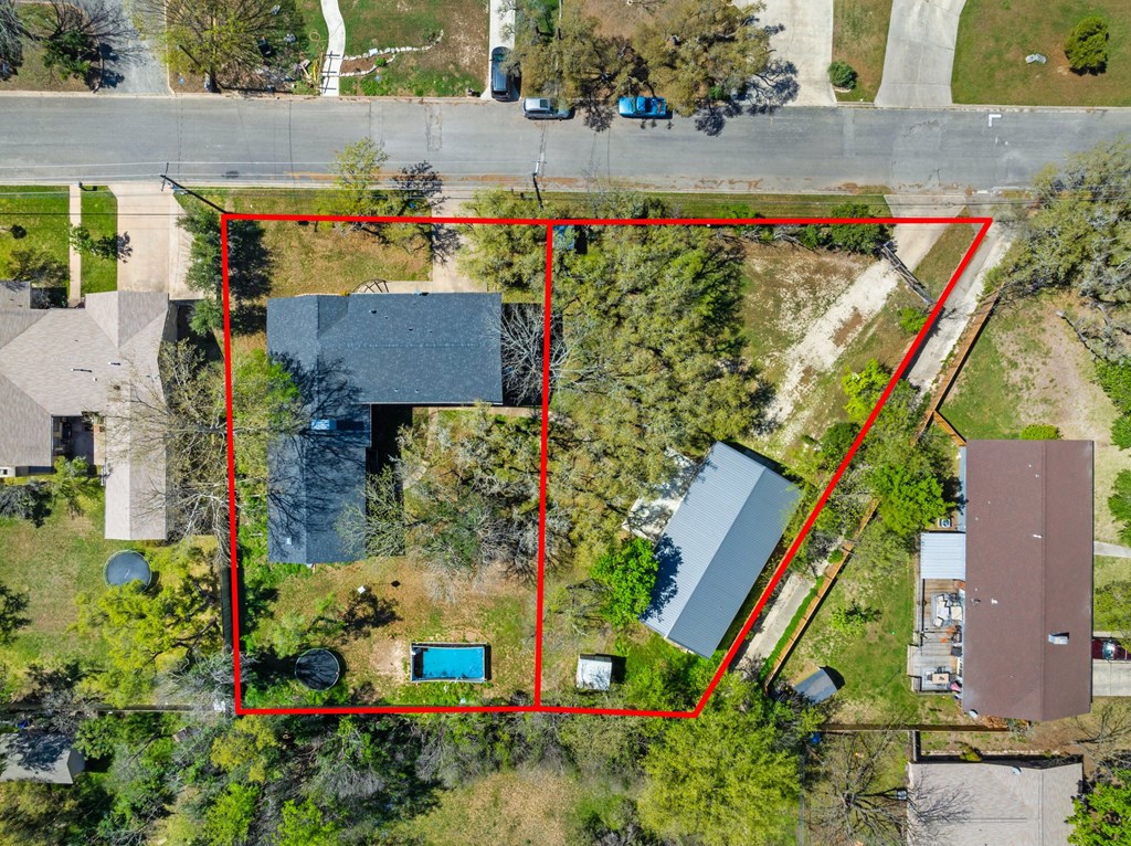711 Cardinal Drive Kerrville, TX 78028 - Photo 29 of 30 an aerial view of house