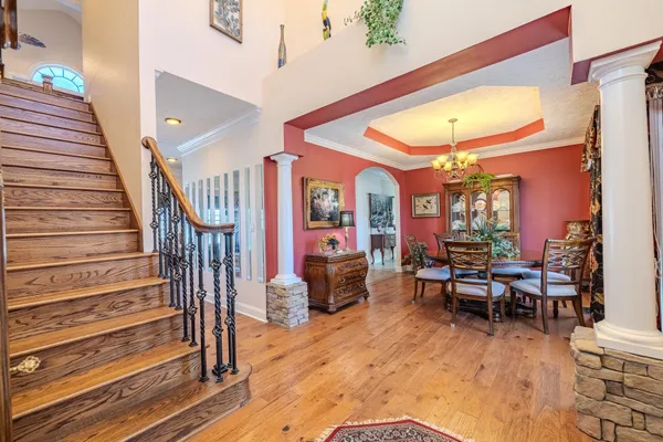 a view of outdoor space yard and house