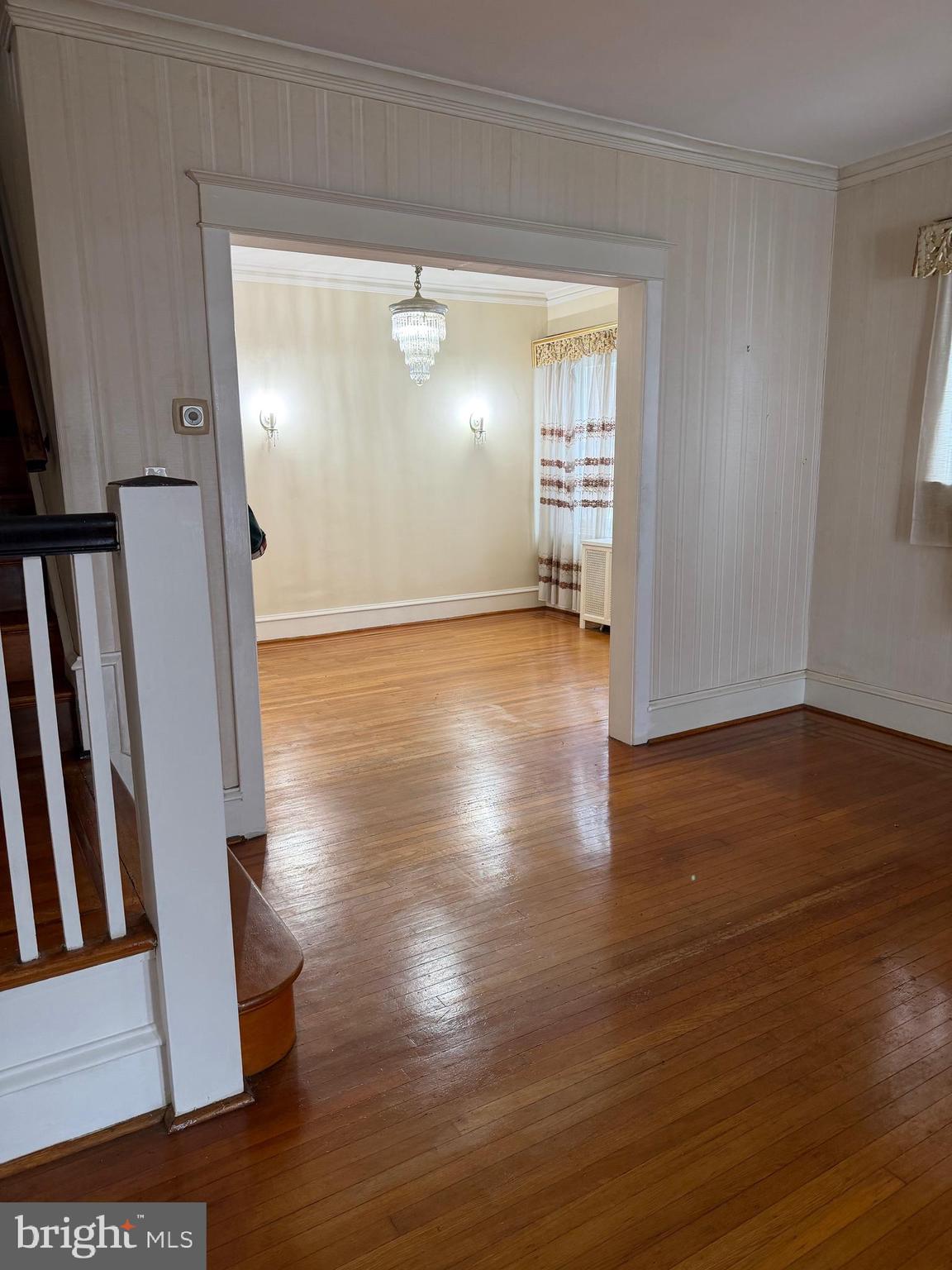 4640 Adams Avenue Philadelphia, PA 19124 - Photo 14 of 34 a view of empty room with wooden floor and fan