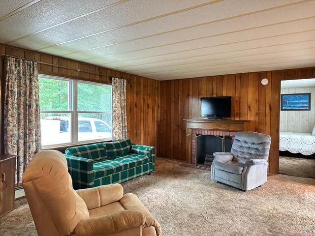 5 Depot Road North Anson, ME 04958 - Photo 7 of 35 living w electric fireplace