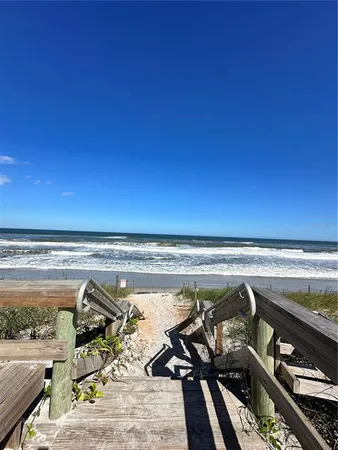 a view of a ocean from a balcony