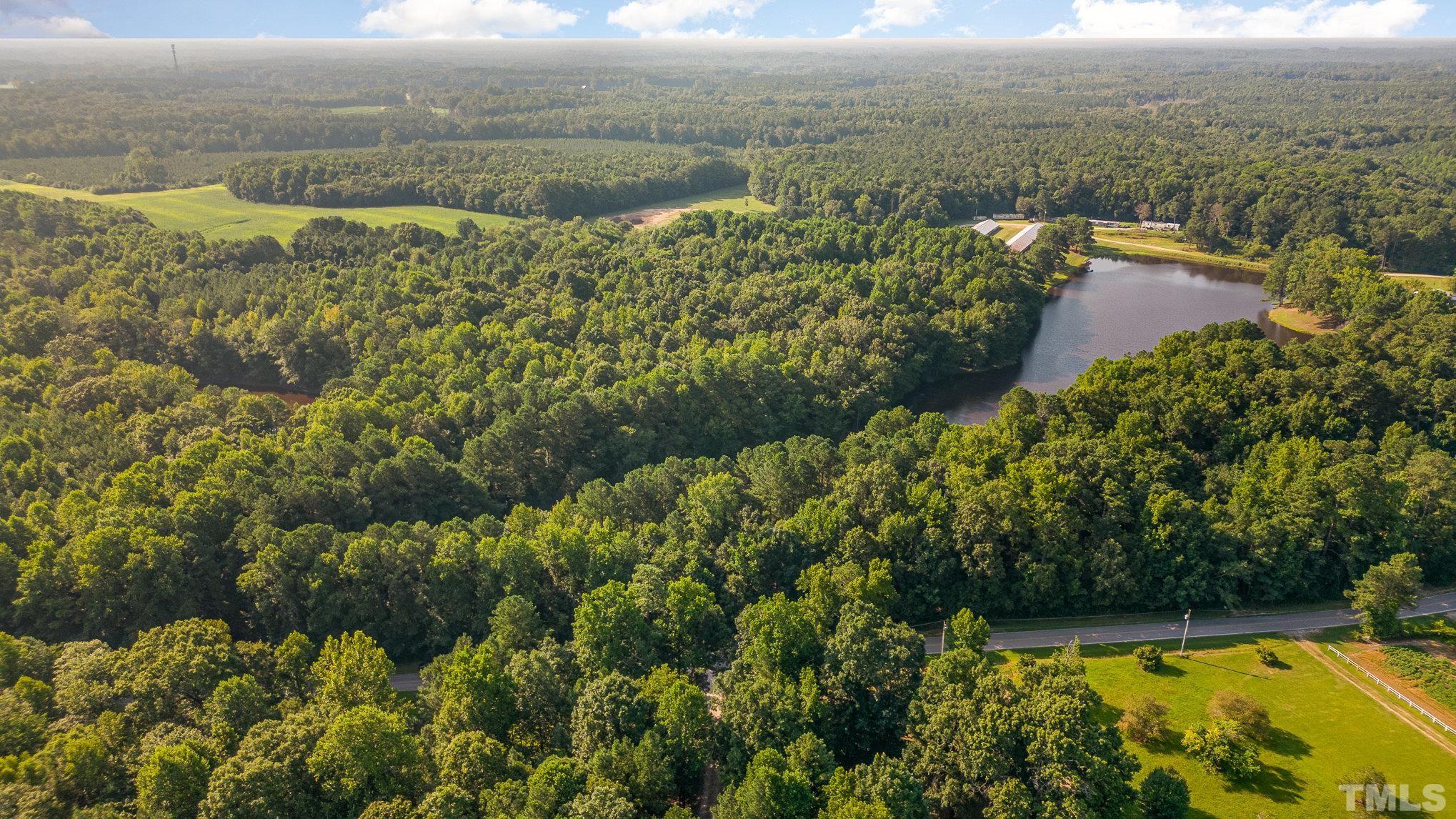 Lot 2 Wiley Road Spring Hope, NC 27882 - Photo 12 of 12 an aerial view of ocean with residential house and green space