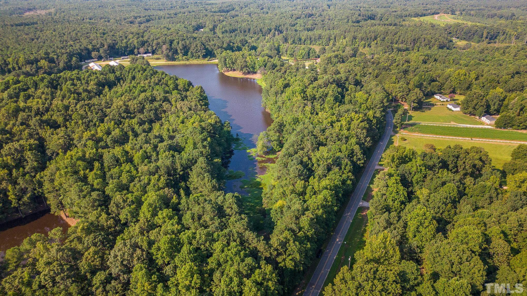 Lot 2 Wiley Road Spring Hope, NC 27882 - Photo 9 of 12 a view of a lake with a building