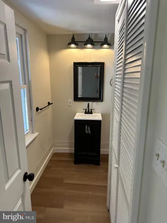 a utility room with a sink