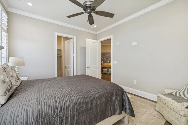 a view of a pathway both side of building