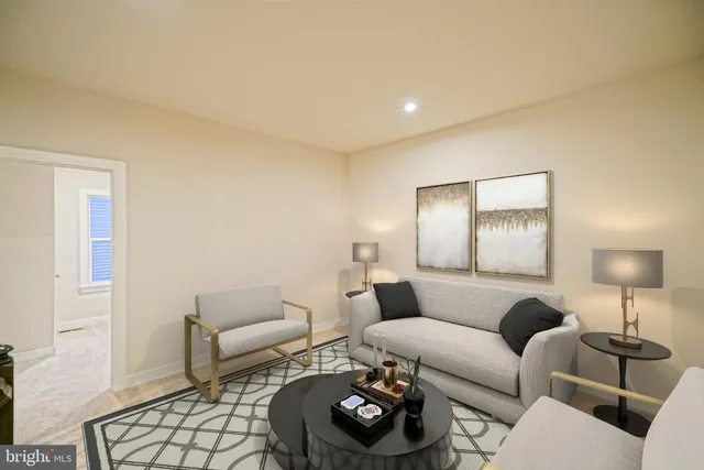 a view of empty room