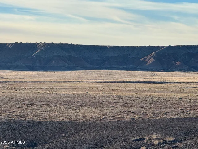 a view of an ocean beach and mountain