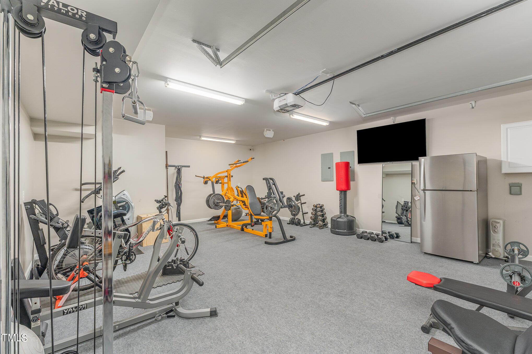 229 Robbins Road Durham, NC 27703 - Photo 26 of 26 a view of a room with gym equipment